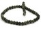 44 4mm to 5mm Green Gemstone Round Serpentine Stone Beads to String